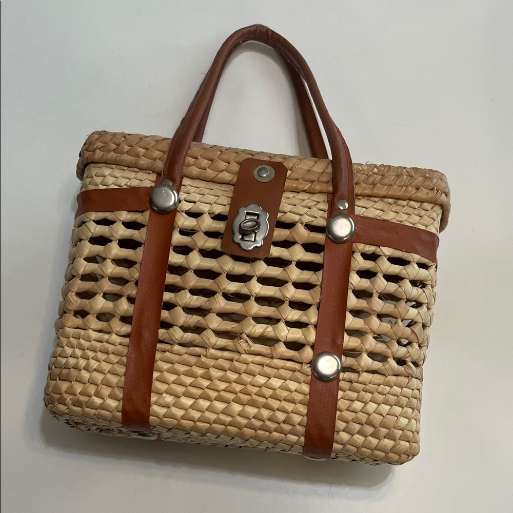 Mexican Straw Handbag